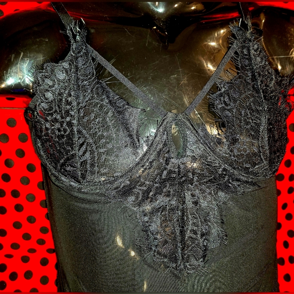 Lace ,sheer lingerie